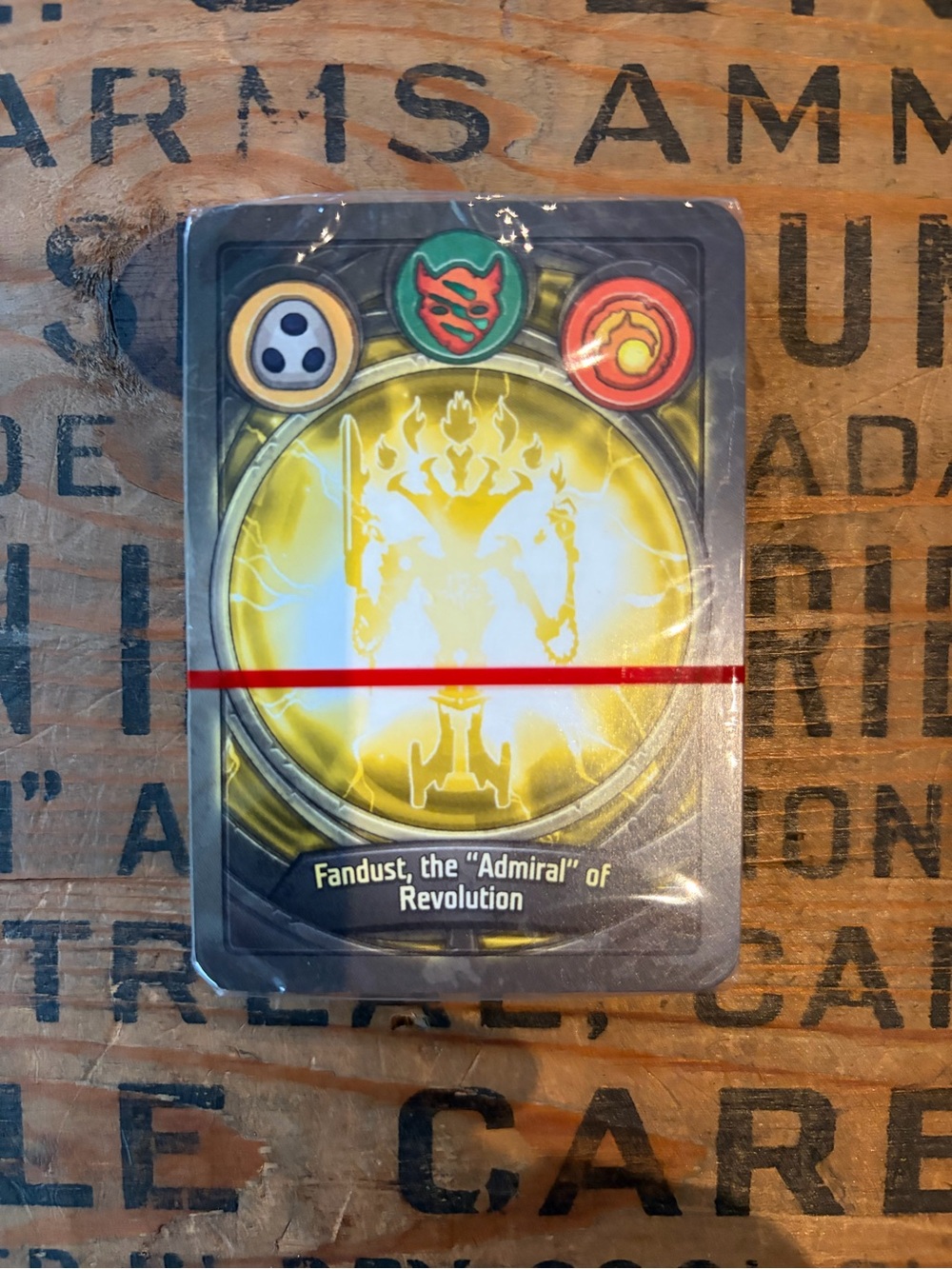 KeyForge: Call of the Archons Deck - Fandust, the "Admiral" of Revolution